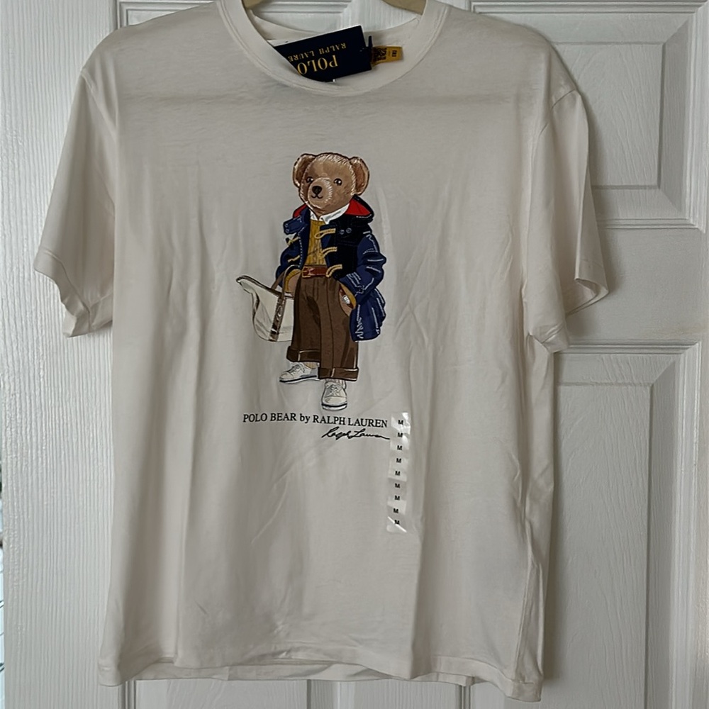 NWT Polo Ralph Lauren Bear T-shirt - Picture 5 of 10